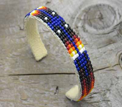 Native American Jewelry Beaded Bracelet -7 Row